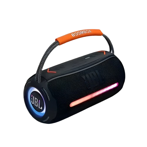 Parlante Boombox 360 Luces LED